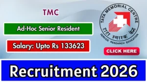 TMC Senior Resident Recruitment 2026