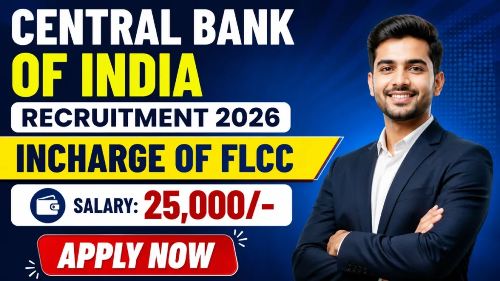 Central Bank of India Recruitment 2026