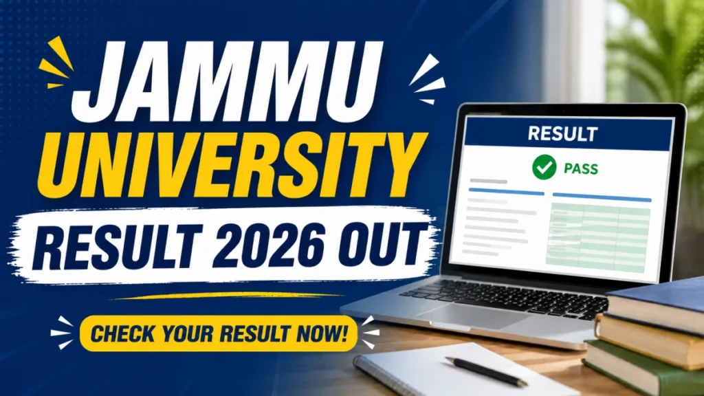 Jammu University Result 2026 Out