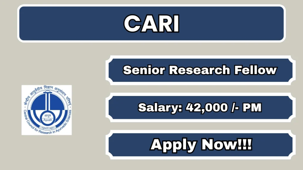 CARI Senior Research Fellow Recruitment 2026