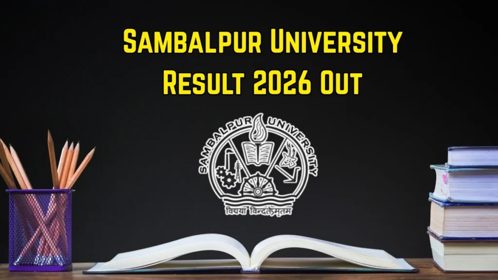 Sambalpur University Result 2026 Out