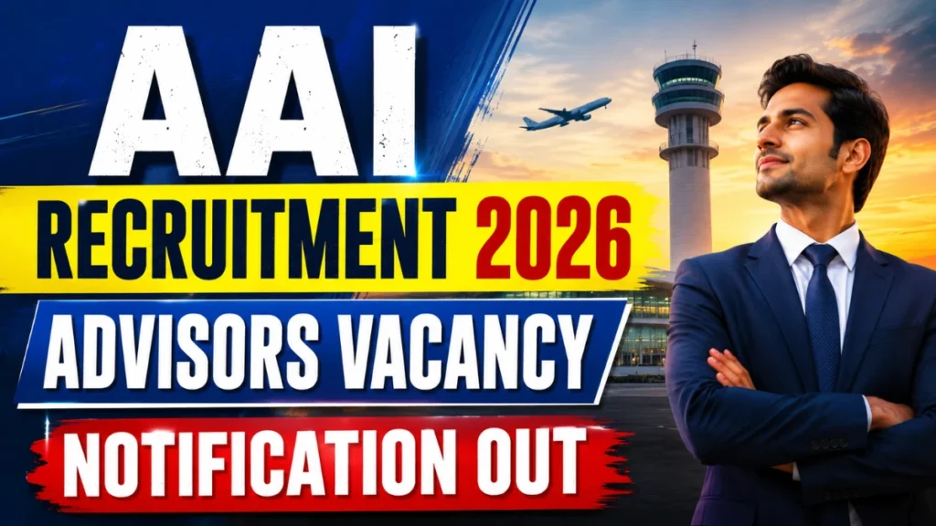 AAI Advisor Recruitment 2026 – Apply Online