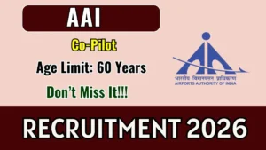 AAI Co-Pilot Recruitment 2026 – Apply Online