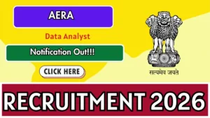 AERA Data Analyst Recruitment 2026