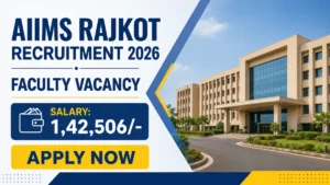 AIIMS Rajkot Faculty Recruitment 2026