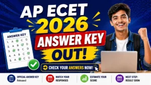 AP ECET 2026 Answer Key Out