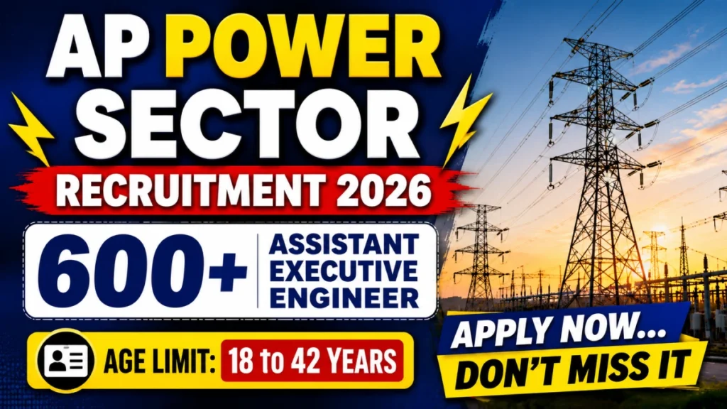 AP Power Sector AEE Recruitment 2026 (Short Notice)