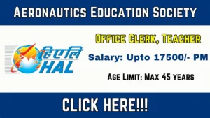 Aeronautics Education Society Recruitment 2026 Out