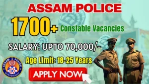 Assam Police Constable Recruitment 2026
