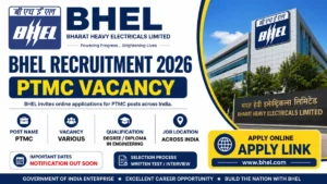 BHEL Part Time Medical Consultant Recruitment 2026