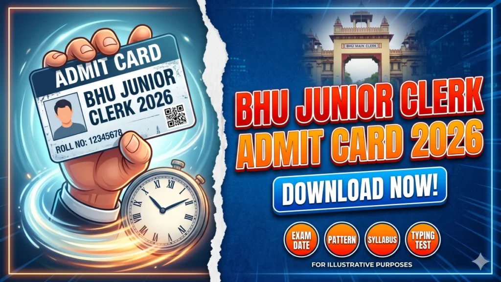 BHU Junior Clerk Admit Card 2026 (Out)