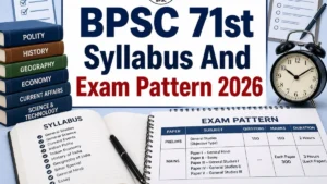 BPSC 71st Syllabus And Exam Pattern 2026: Check Prelims and Mains Syllabus