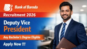 Bank of Baroda Deputy Vice President Recruitment 2026