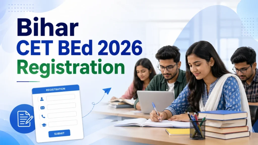Bihar CET BEd 2026 Registration Begins: Apply Online, Last Date, Fee & Eligibility