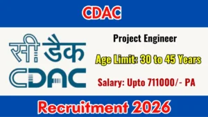 CDAC Project Engineer Recruitment 2026 Out – Apply Online 60 Posts