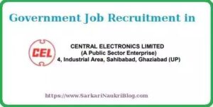 CEL Engineers Managers Trainees Vacancy Recruitment 2026