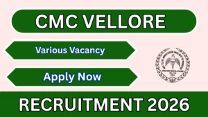 CMC Vellore Recruitment 2026 – Apply Online for Medical Lab Technician, Junior Radiotherapy Technician And More Posts