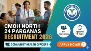 CMOH North 24 Parganas Community Health Officers Recruitment 2026 Out