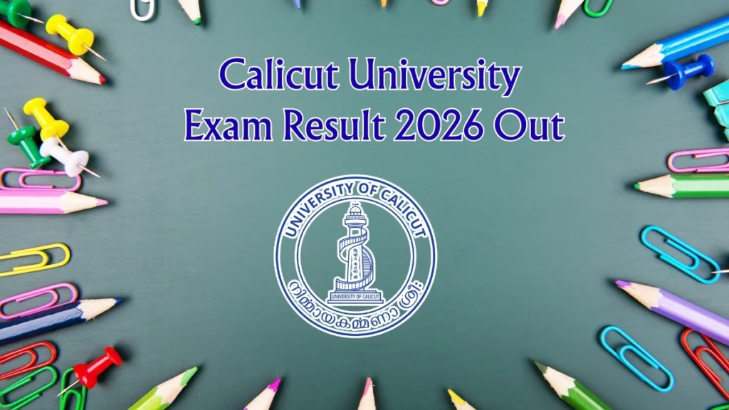 Calicut University Exam Result 2026 Out