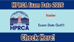 Check Exam Schedule at hprca.hp.gov.in