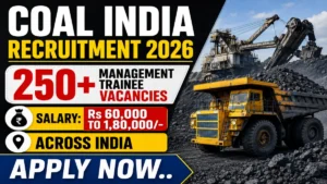 Coal India MT Recruitment 2026 Notification Out