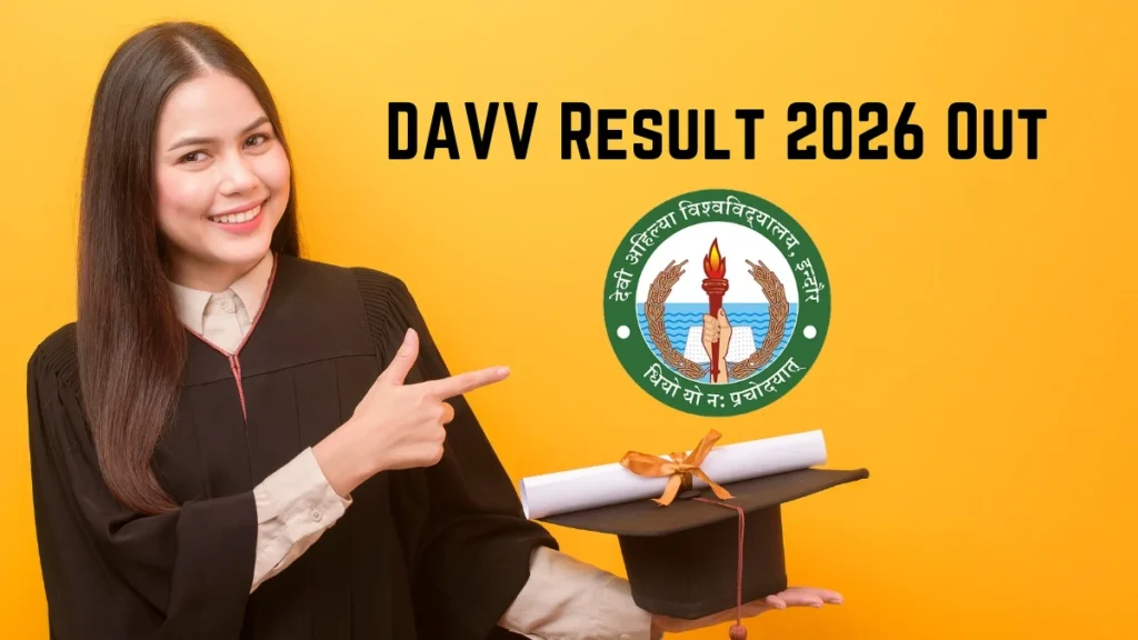 DAVV Result 2026 Out – Check M.Sc Final Zoology Sem 4 Results Online @ dauniv.ac.in