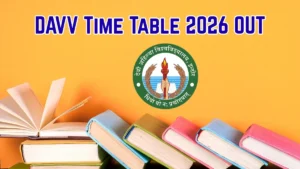 DAVV Time Table 2026 OUT