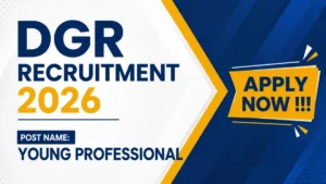DGR Young Professional Recruitment 2026