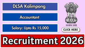 DLSA Kalimpong Accountant Recruitment 2026