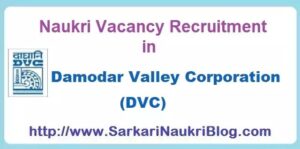 DVC Executive Trainee Vacancy Recruitment by GATE-2025