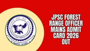 Download Hall Ticket at jpsc.gov.in