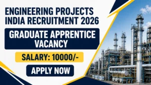 Engineering Projects India Graduate Apprentice Recruitment 2026