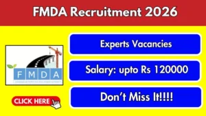 FMDA Experts Recruitment 2026 – Apply Online for 24 Posts