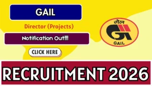 GAIL Director Recruitment 2026 – Apply Online