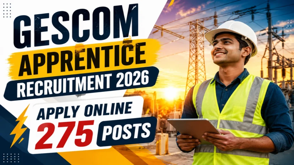GESCOM Apprentice Recruitment 2026 – 275 Posts, Apply Offline, Selection Process