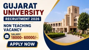 Gujarat University Non Teaching Recruitment 2026