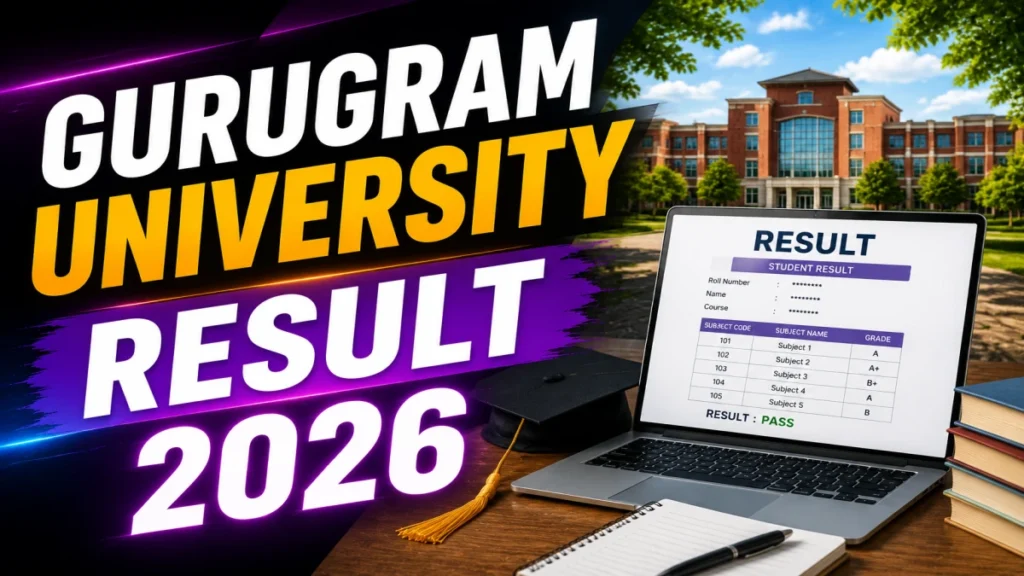 Gurugram University Re-Evaluation Result 2026 Out