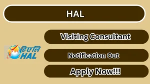 HAL Visiting Consultant Recruitment 2026