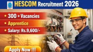HESCOM Apprentice Recruitment 2026 – Apply Online for 388 Posts