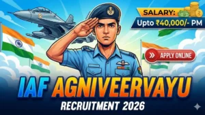 IAF Agniveervayu Recruitment 2026 Out – Apply Online