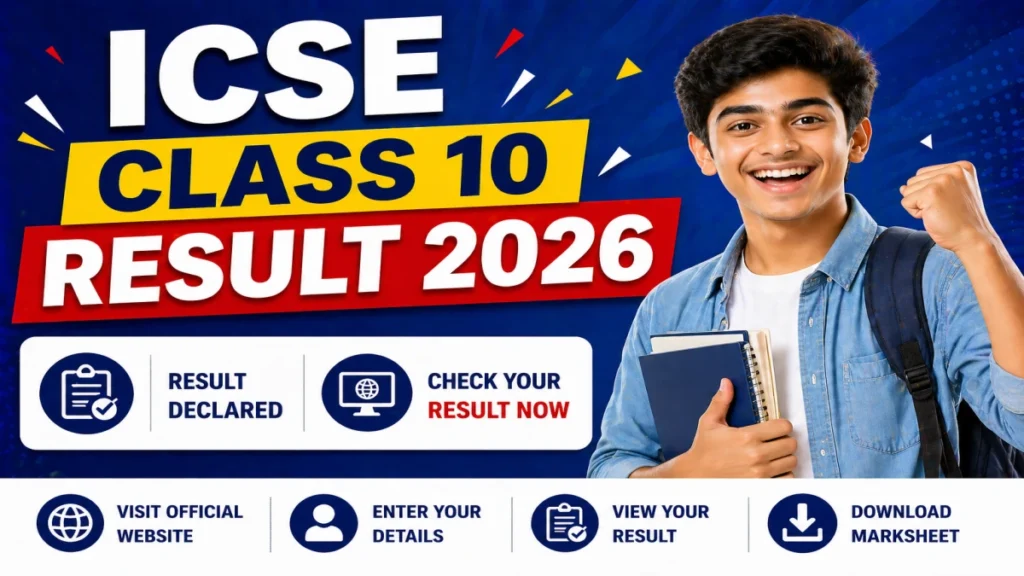 ICSE Class 10 Result 2026