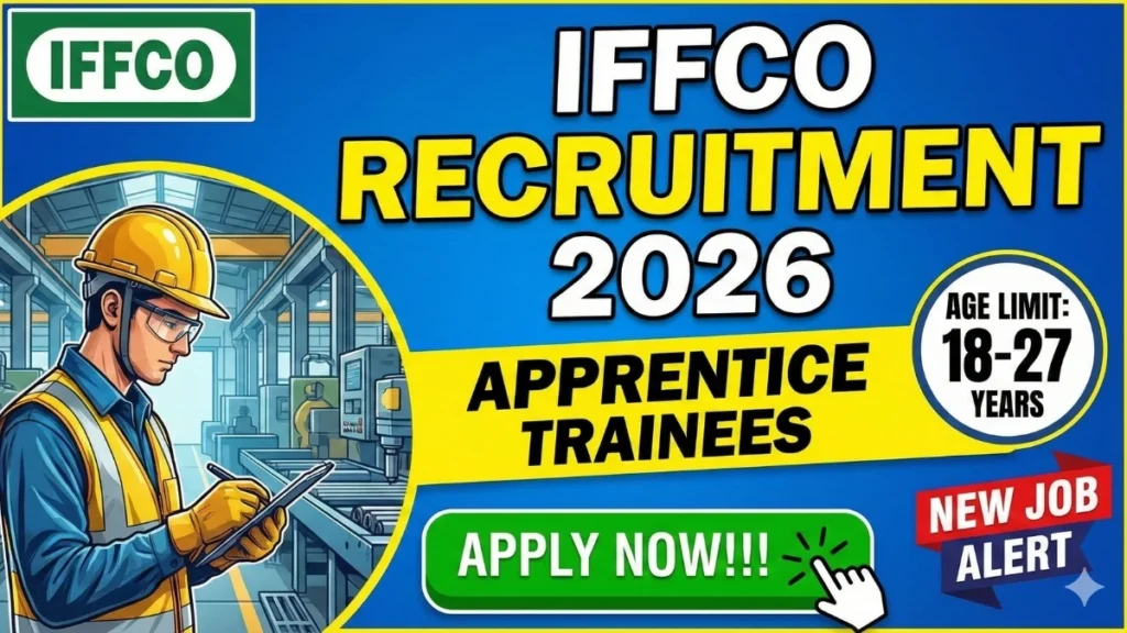 IFFCO Apprentice Trainees Recruitment 2026 Out – Apply Online