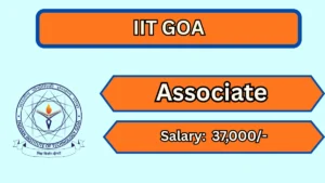 IIT Goa Junior Research Fellow Recruitment 2026