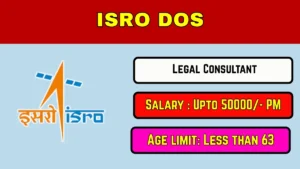 ISRO DOS Legal Consultant Recruitment 2026 Out