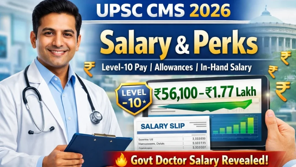 In-Hand Pay, Basic Salary ₹56,100, Allowances, NPA & Post-Wise Structure