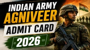 Indian Army Agniveer Admit Card 2026