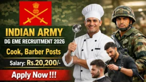 Indian Army DG EME Recruitment 2026