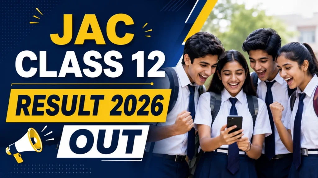 JAC Class 12th Result 2026 Out