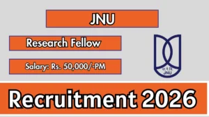 JNU Research Fellow Recruitment 2026