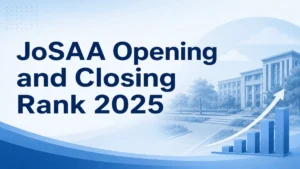 JoSAA Opening and Closing Rank 2025: Check JoSAA Cutoffs for IITs, NITs, IIITs and GFTIs